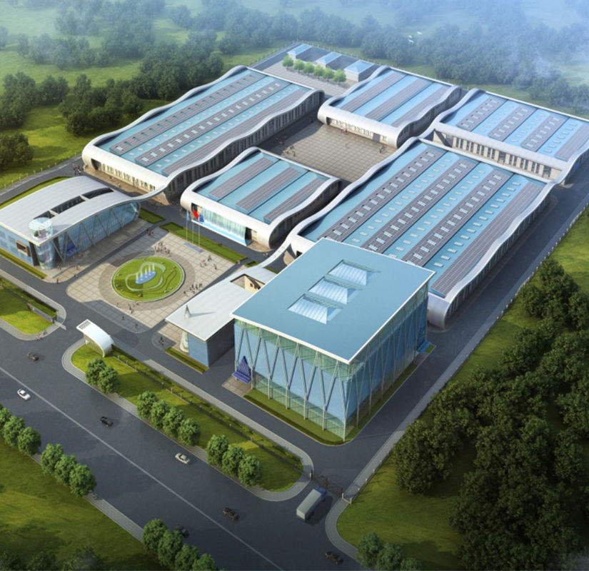 China Hersteller hochwertiges Leichtmetall-Schrägdach Stahlkonstruktion Gebäude Lagerhaus Werkstatt zum Verkauf