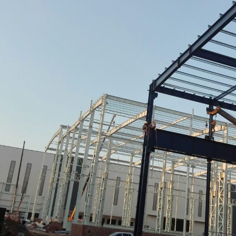 H Beam Q235 Werkstatt für Metallställe Werkstätten für Metallgebäude