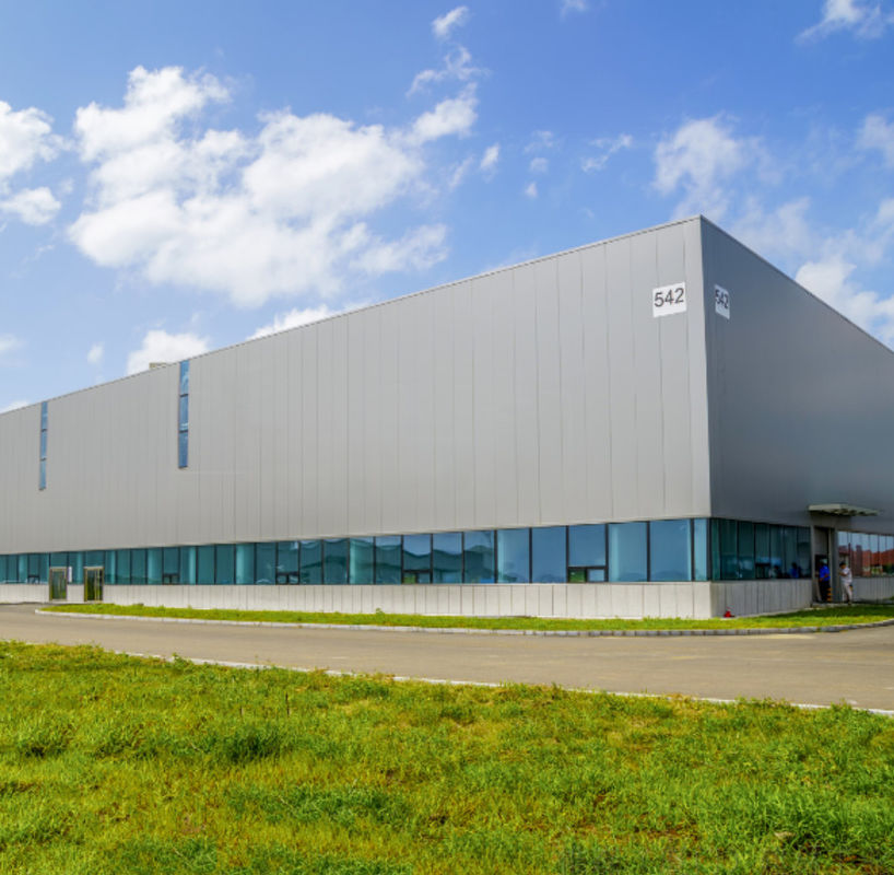 Q345B Q235B Werkstatt für vorgefertigte Stahlkonstruktionen Werkstatt für Metallrahmen Großspannweite