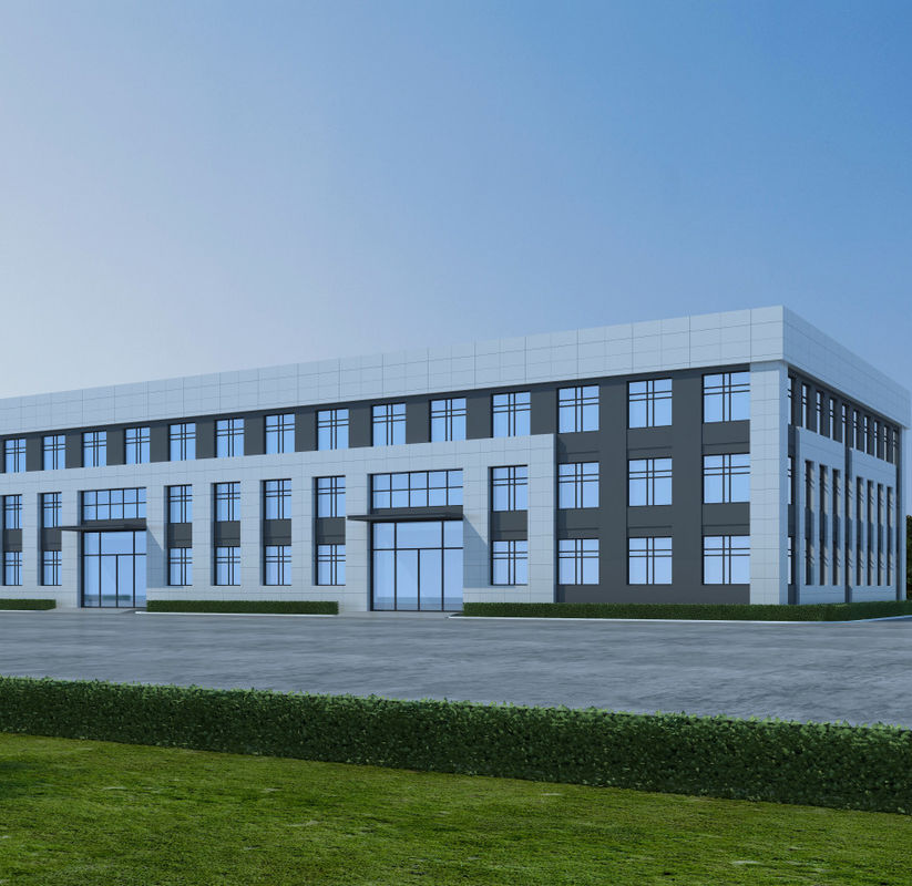ISO 9001 Stahlkonstruktion Fabrikgebäude Metallwerkstatt Gebäude Korrosionssicherheit
