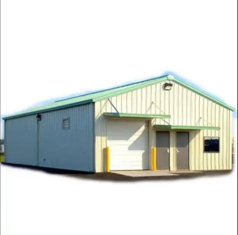 Q235 Baukörper aus Stahl Werkstatt Garage Fertigbauten Metallkonstruktionen Schneefestig