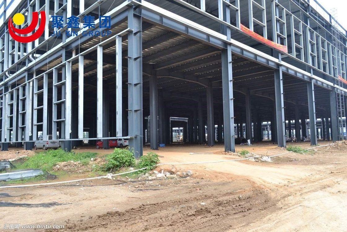 Thailand / Türkei Stahlkonstruktion Vorgefertigte Werkstatt Gebäude für Lackierwerk Vorgefertigtes Gebäude