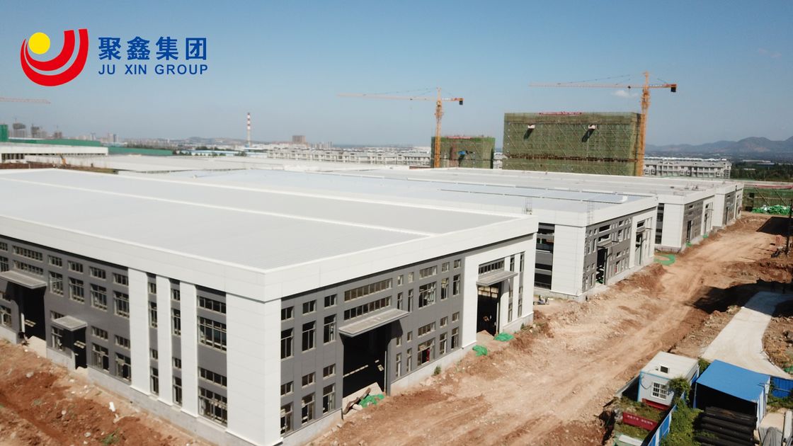 Fabrik Metallraumrahmen Stahlkonstruktion Gebäude Vorgefertigtes Lagerhaus Handelsvorgefertigte Stahlkonstruktionen