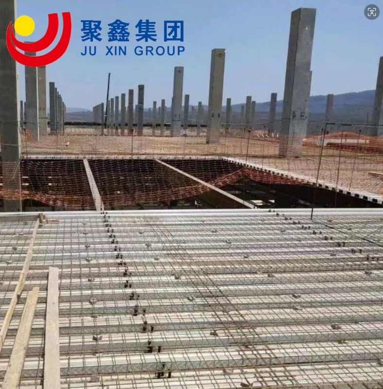 Ökonomische Stahlplatten aus galvanisiertem Stahl Portalrahmen Vorgefertigte Stahlkonstruktion Werkstatt
