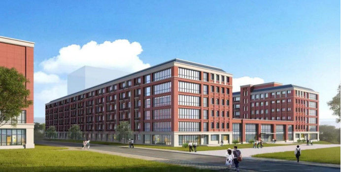 Vorgefertigte mehrstöckige vorgefertigte Stahlkonstruktion Studenten Schule Universität Wohnung Lehrgebäude