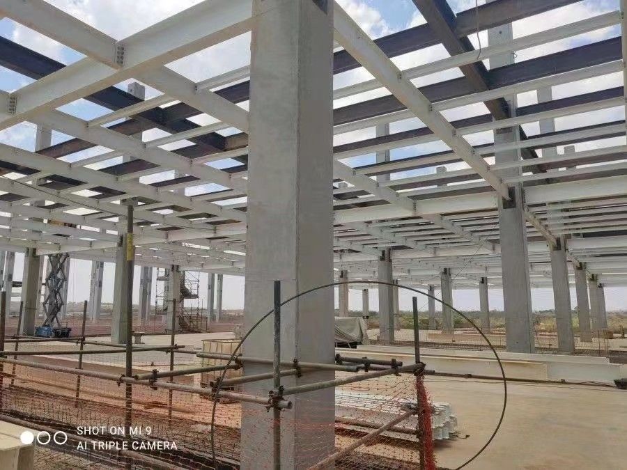 Anpassbares und vielseitiges Vorgefertigtes Vorgefertigtes Stahlkonstruktionslager für Fertigprodukte