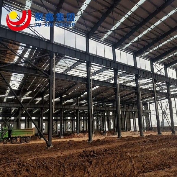China Fabrik billige Metallwerkstatt Gebäude Galvanisiertes Blech Metallrahmen