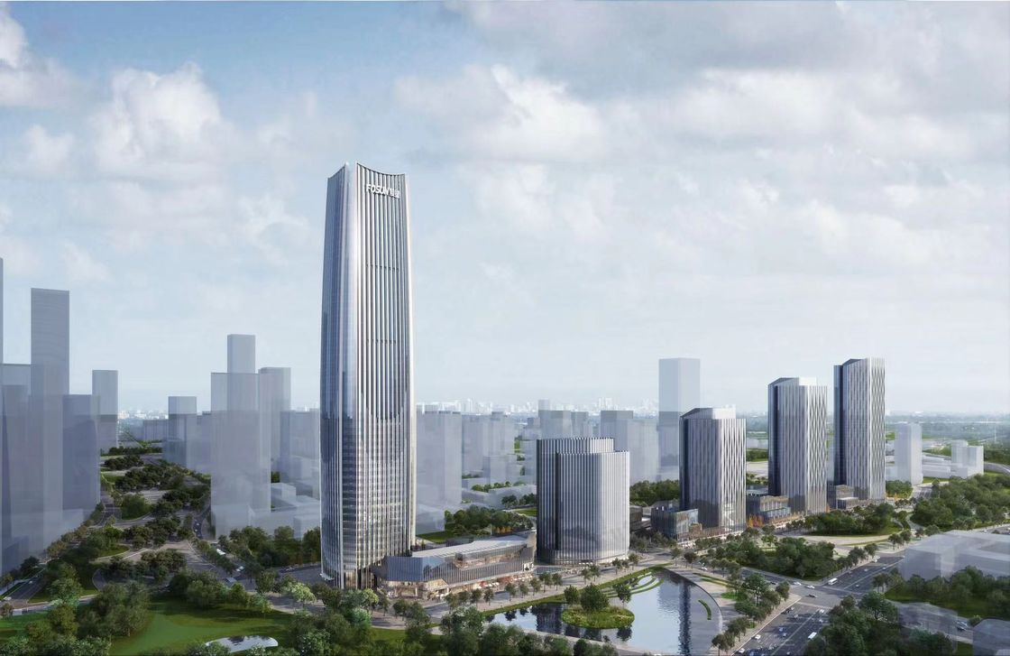 Hohe Sicherheit Kurzbau und hohe Festigkeit Design von Hochhaus-/Mehrgeschosse Stahlrahmenbau